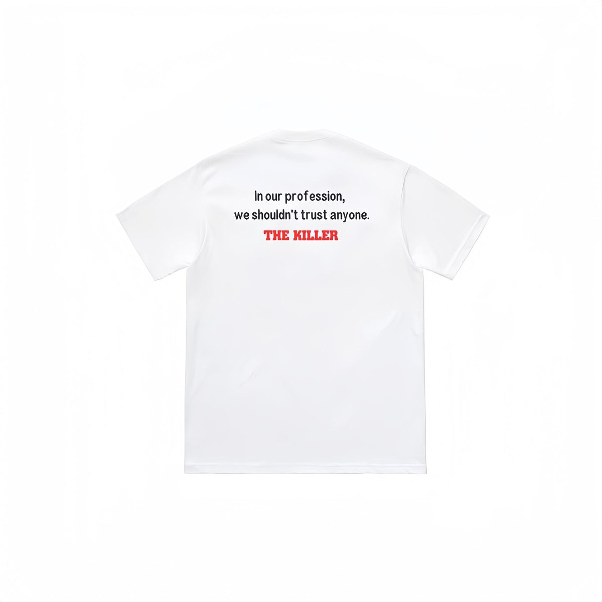 Supreme The Killer Trust Graphic T-Shirt — back